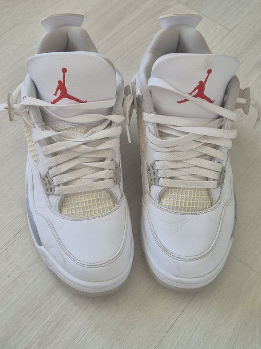 Nike Air Jordan 4 Retro  white Oreo
