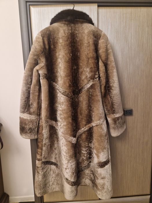 Шуба мутон, Размер 48.