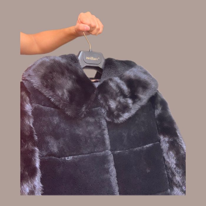 Шуба комбинированная