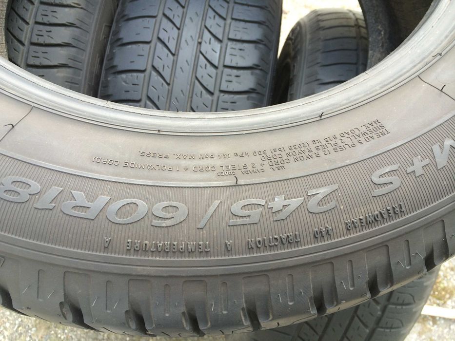 SET 4 Anvelope All Season 245/60 R18 GOODYEAR WRANGLER ALL Weather HP