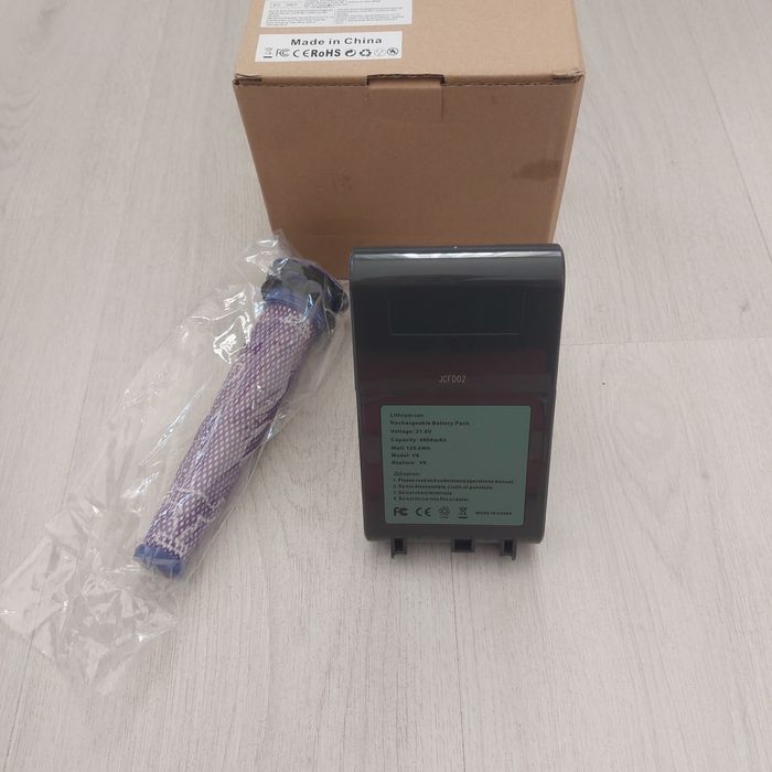 Батерия за прахосмукачка Dyson V8 / SV10 / 6000mAh / 1 брой филтър