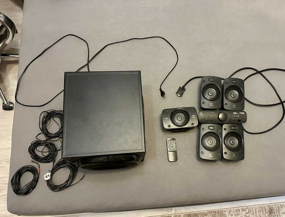 Toнколони домашно кино 5.1 Logitec Z906