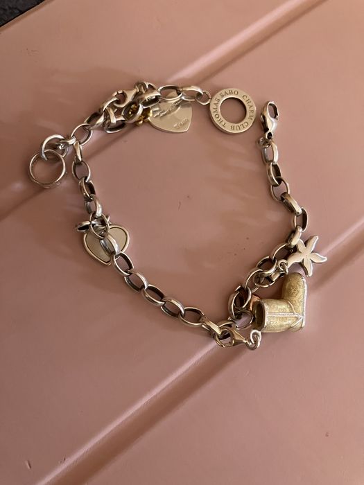 Brățară originală Thomas Sabo Charm Club – argint 925 cu charm-uri