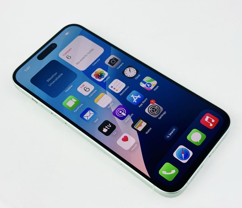 Apple iPhone 15 128GB Green Перфектен! Гаранция!