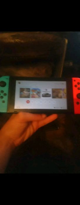 Nintendo switch с много качени игри