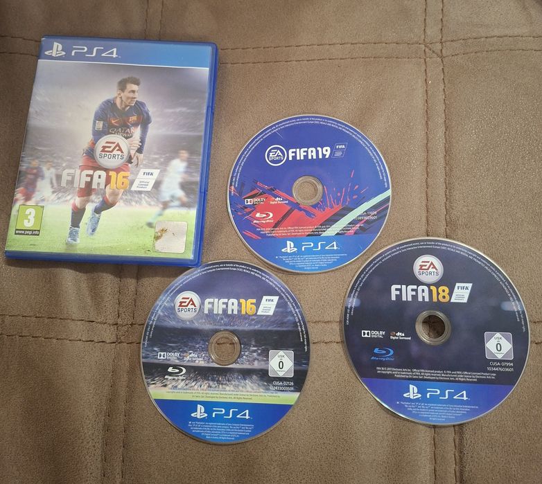 Fifa 16,18 и 19 за PS4