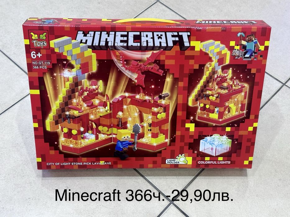 Minecraft конструктор 857части /Minecraft