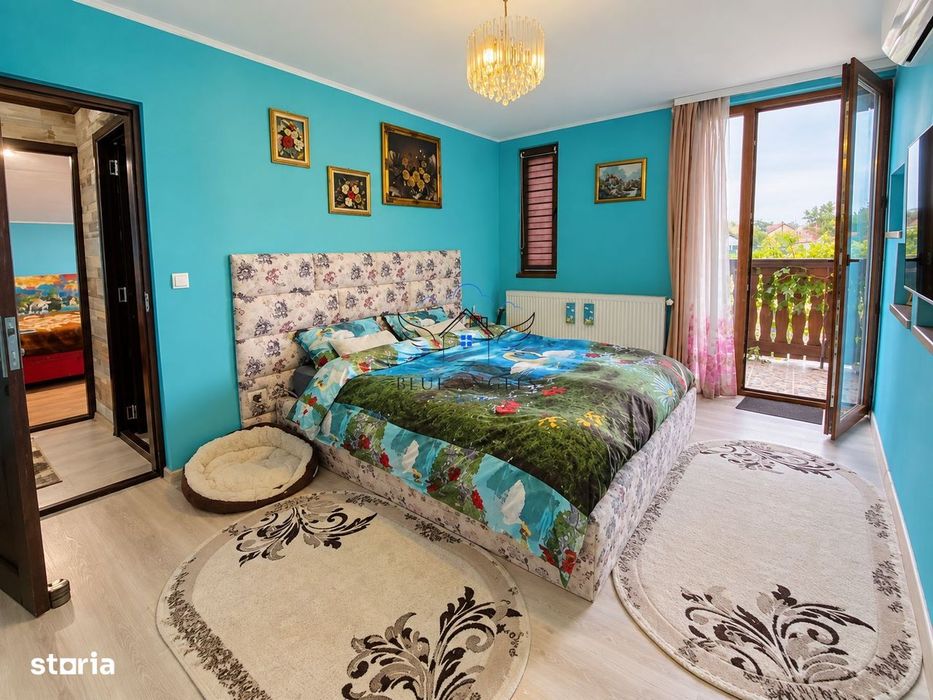 Casa individuala 4 dormitoare, 4 bai, garaj
