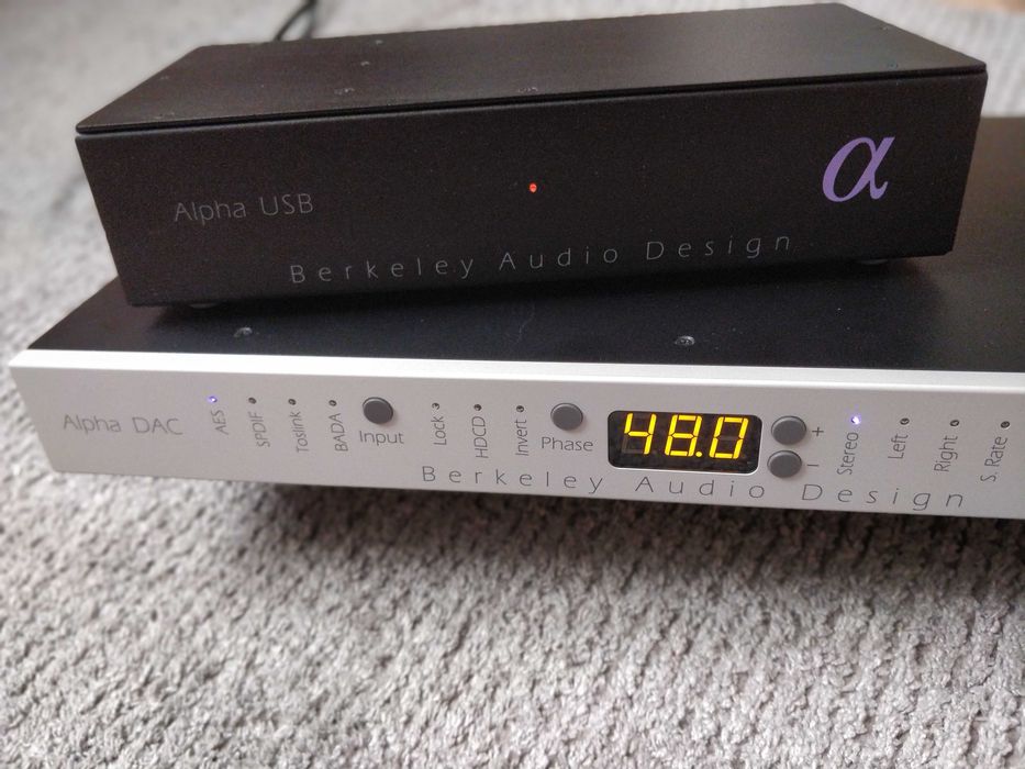 Berkeley Audio Design Alpha DAC + USB Transport Converter (Комплект)