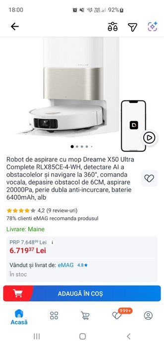 Dreame x50 Ultra Complete