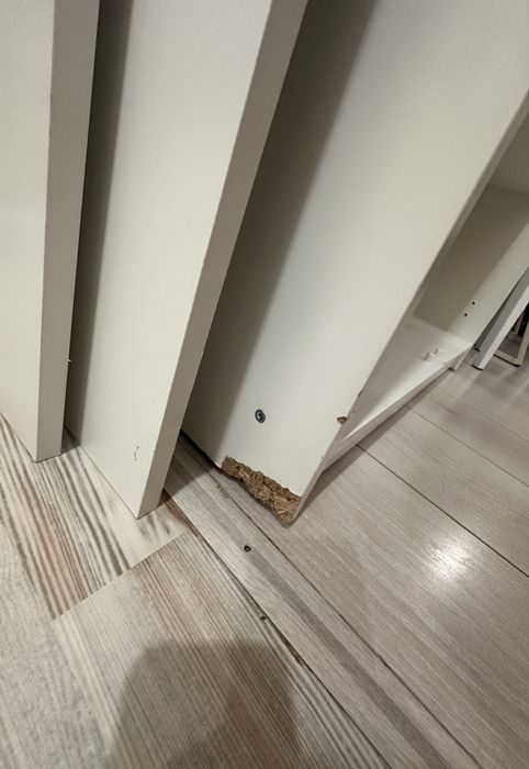 IKEA KLEPPSTAD — плательный шкаф, 2 двери