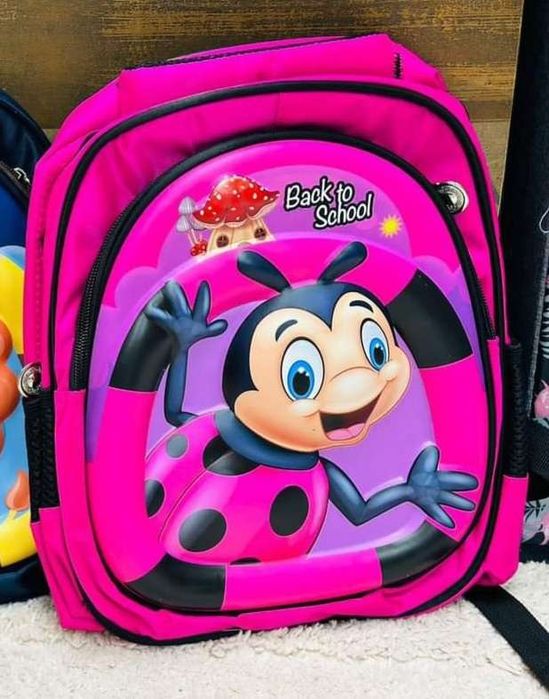Детска ученическа чанта с щампована твърда карикатура за предучилищна