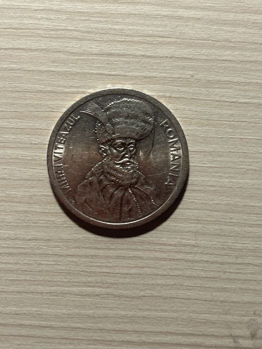 Monedă 100 lei 1994 cu Mihai Viteazul