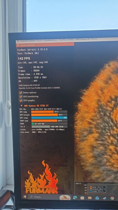 Rx 5700XT видеокарта