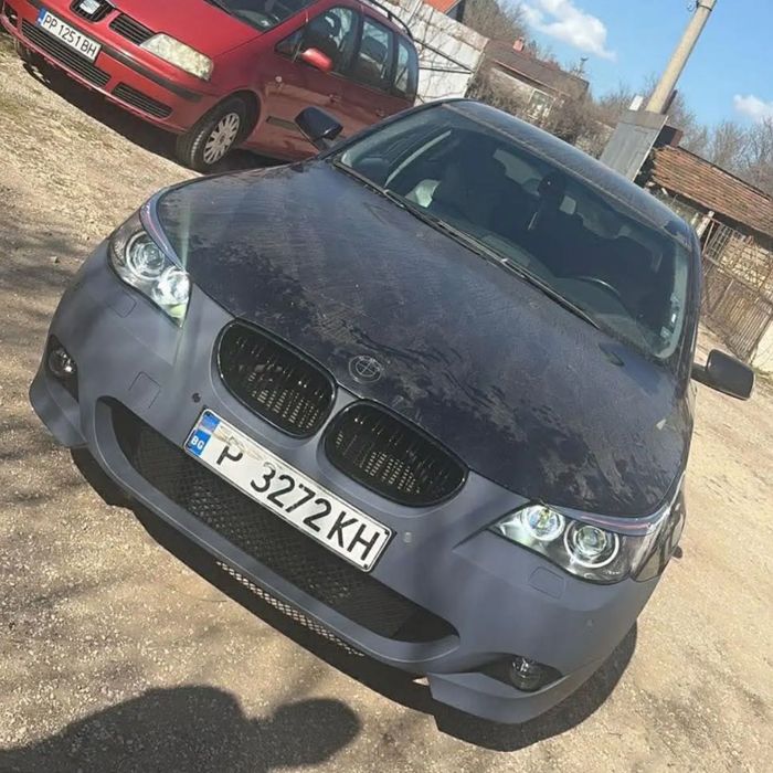 Предна Броня BMW БМВ E60 E61 (2003-2010) - М-TECHNIK - НА СКЛАД!