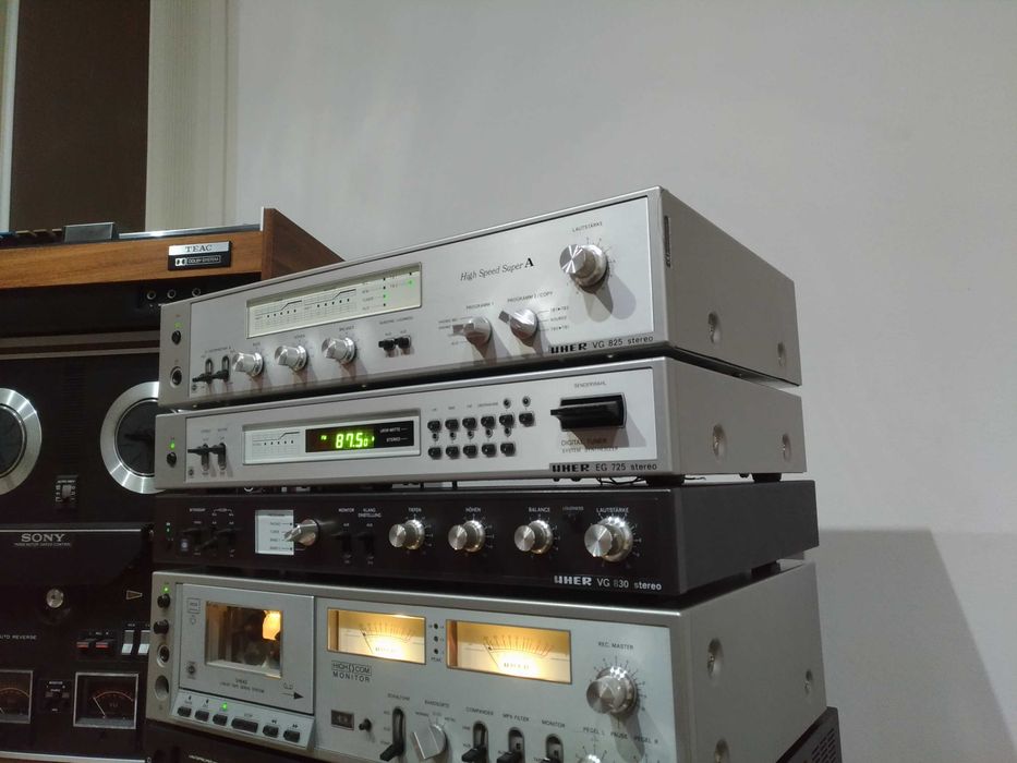 Amplificator UHER VG- 825 , tuner  UHER EG - 725