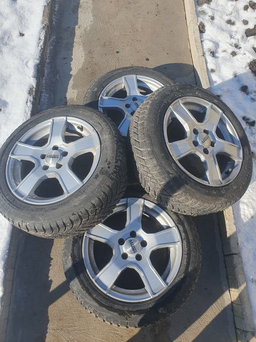 5x100 15 ки с нови зимни гуми