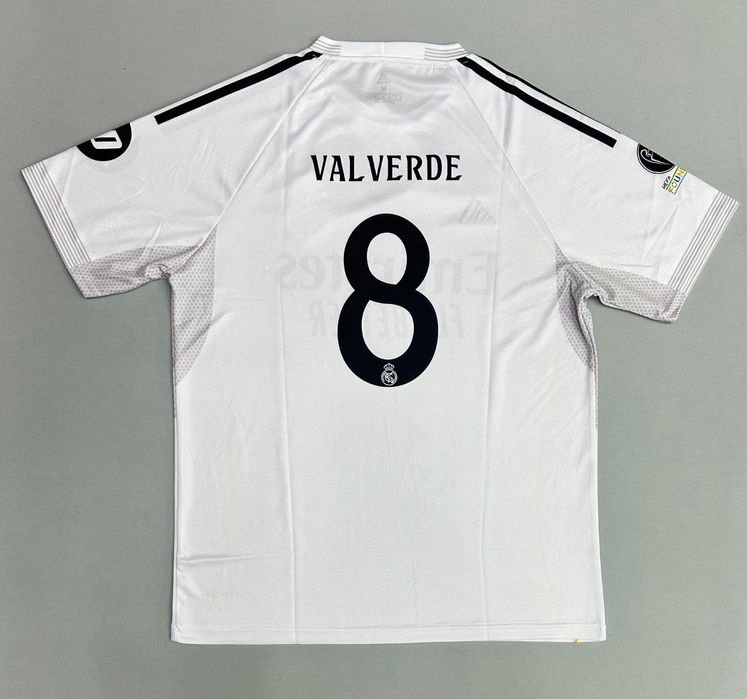 Tricou RM valverde 8 white sezon 25/26 Chiajna • OLX.ro