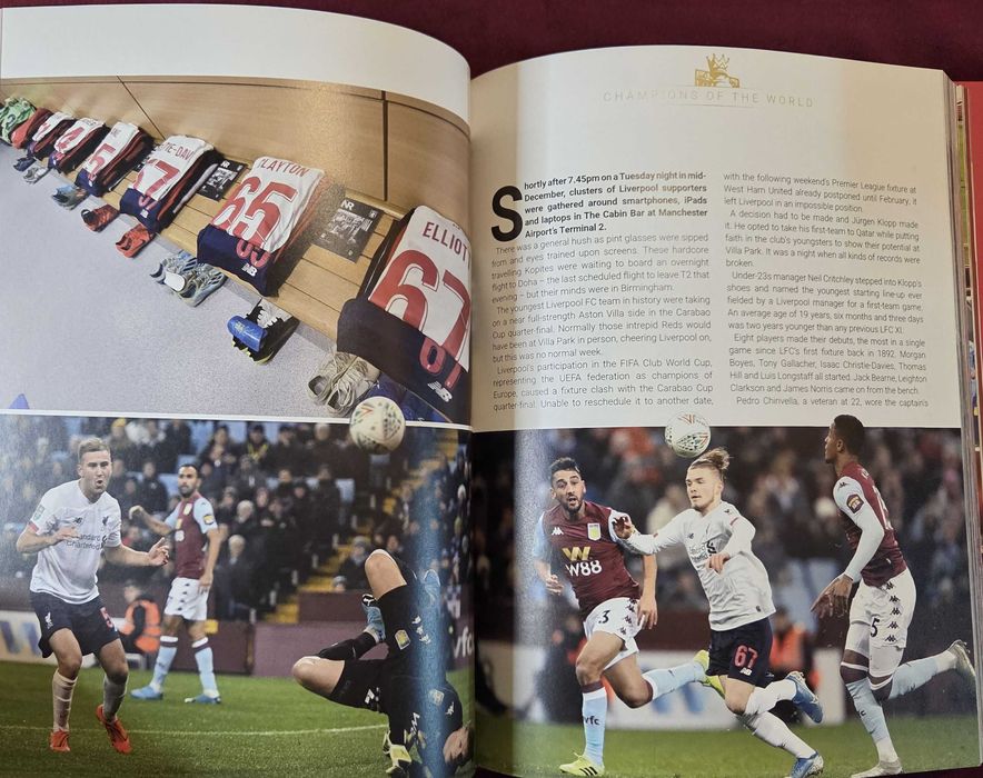 Champions 19/20. Liverpool FC Official Premier League Winners Book