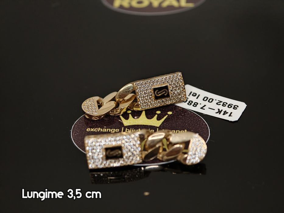 Bijuteria Royal: Cercei aur 14k/7.88 gr