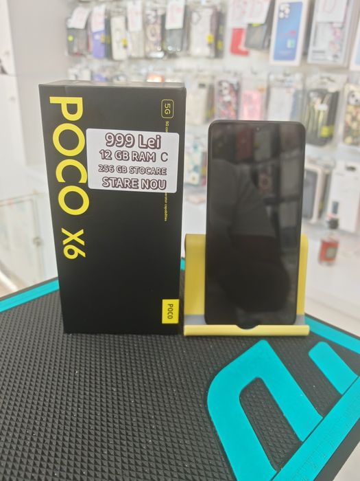 Poco X6, 12/256 GB, Nou, Garanție