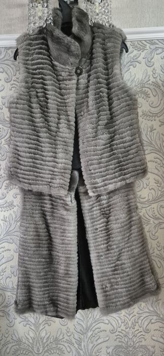 Норковые жилетки