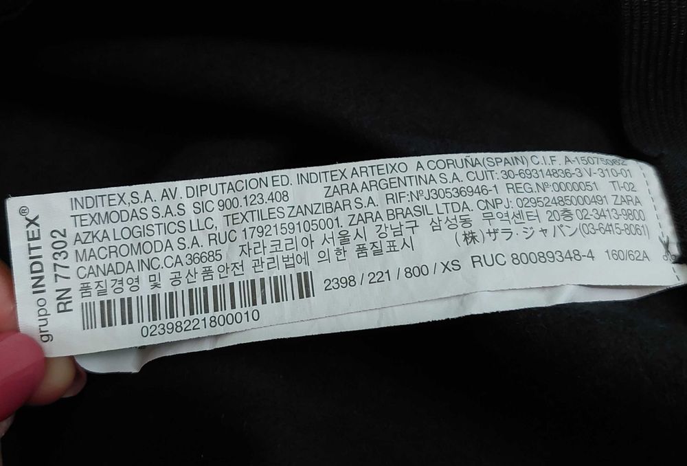 Pantaloni  Zara mărime XS