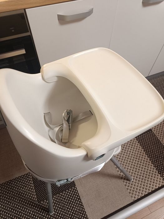 Scaun de masă bebe 3 în 1 Little Mom – reglabil, foarte practic