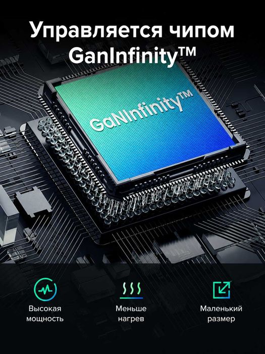 Зарядное устройство UGREEN X703 30W GaN USB-C быстрая зарядка