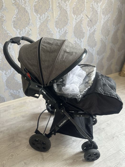 Коляска детский черный