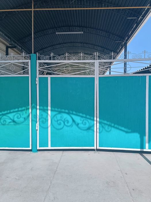 Ворота железный б.у