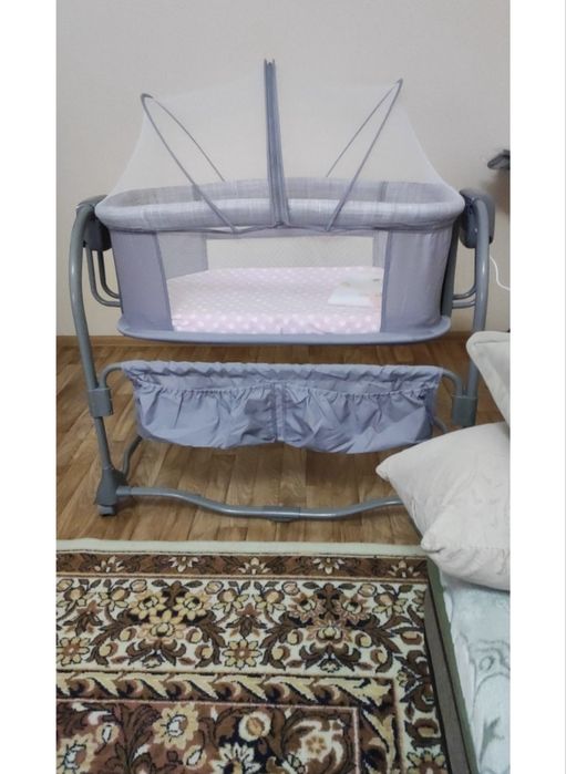 Детский кровать манеж электрический