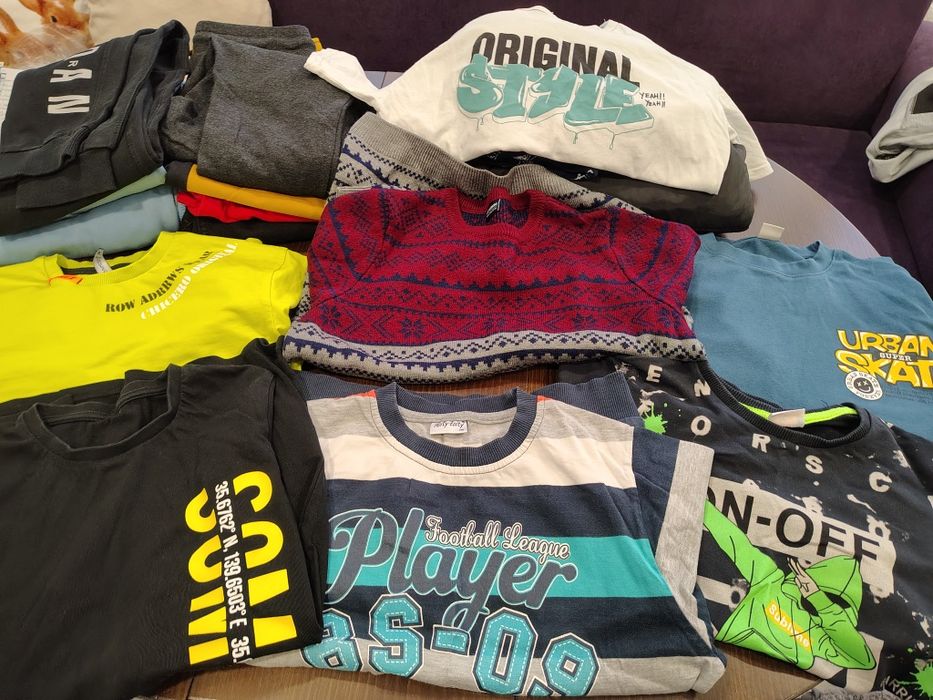 Чувал дрехи 146 размер