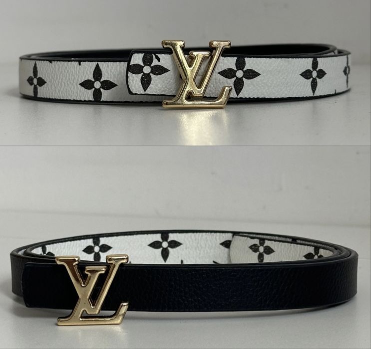 LV curea cu 2 fete, superbă. 115 cm