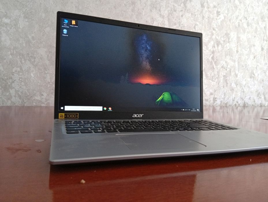 Ноутбук для работы, учёбы, игры в подарок вай фай роутер