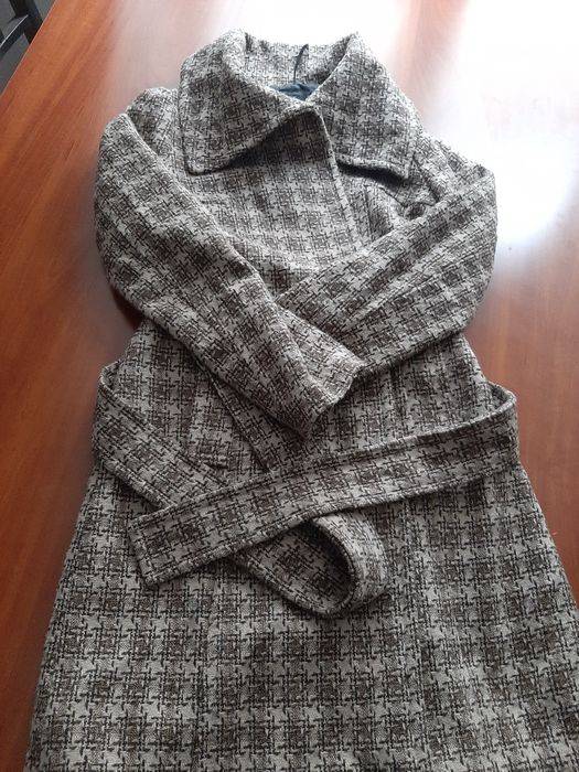 Palton din lână Mat Design