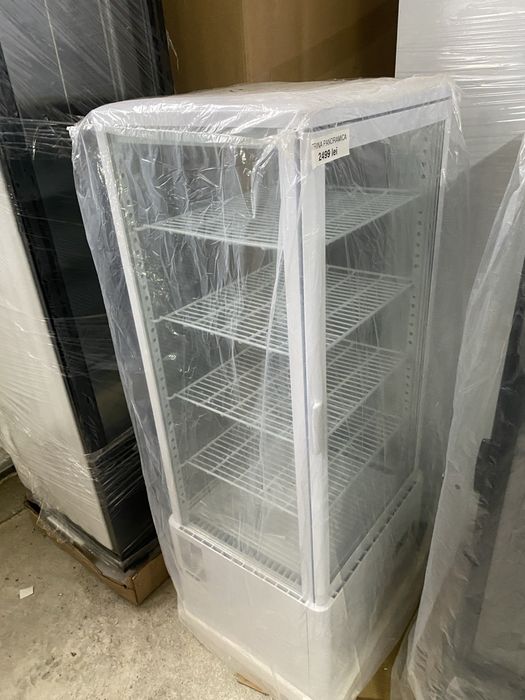 Vitrina frigorifica panoramica pentru patiserie/cofetarie/sandwich-uri