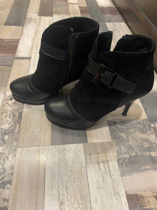 Боти Мартини естествена кожа 36