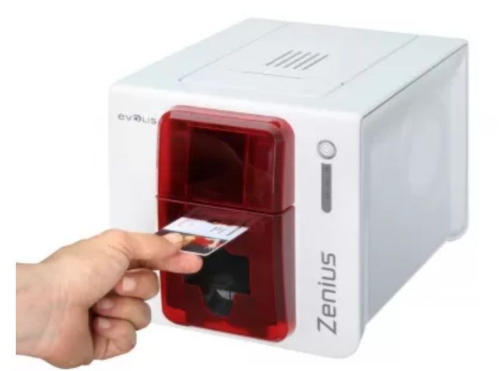 Zenius evolis для печати пластиковых карт