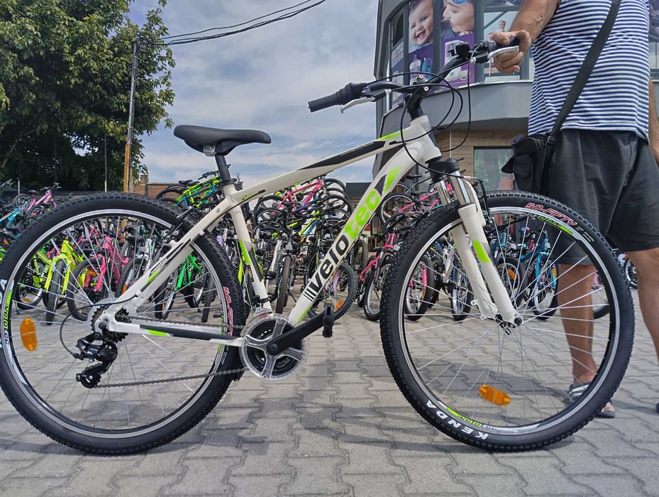 SPRINT Алуминиев велосипед 29" Velotec PRO бял/зелен