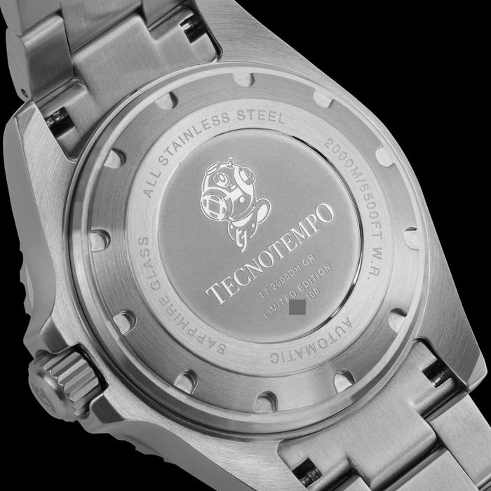 Ceas Tecnotempo - Automatic Diver 2000M "Diving Helmet" - Limited Edition  - TT.2000DH.GR - Bărbați