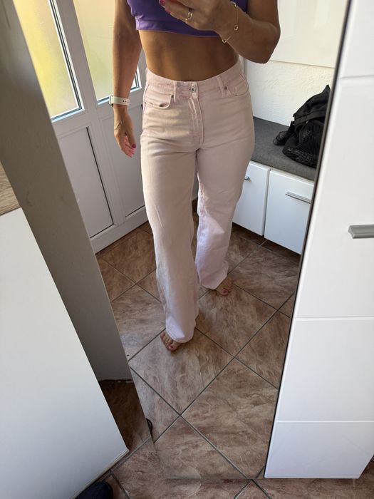 Blugi roz Zara de vara ff comozi