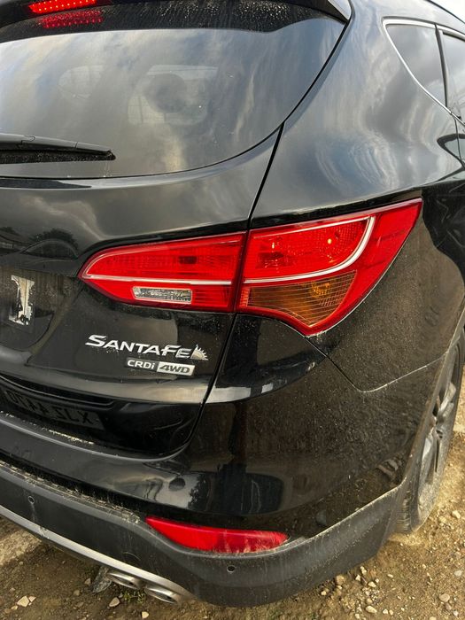 Bară spate completă Hyundai Santa Fe 2013