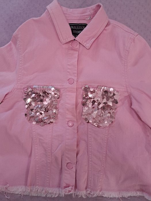 Дънково розово яке Original Marines 152см