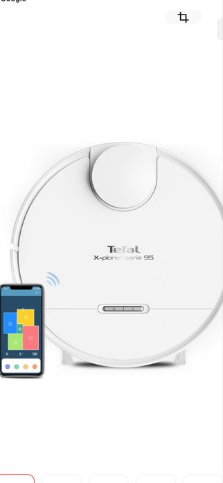 Робот-пылесос Tefal Xplorer Serie 95 в белом цвете
