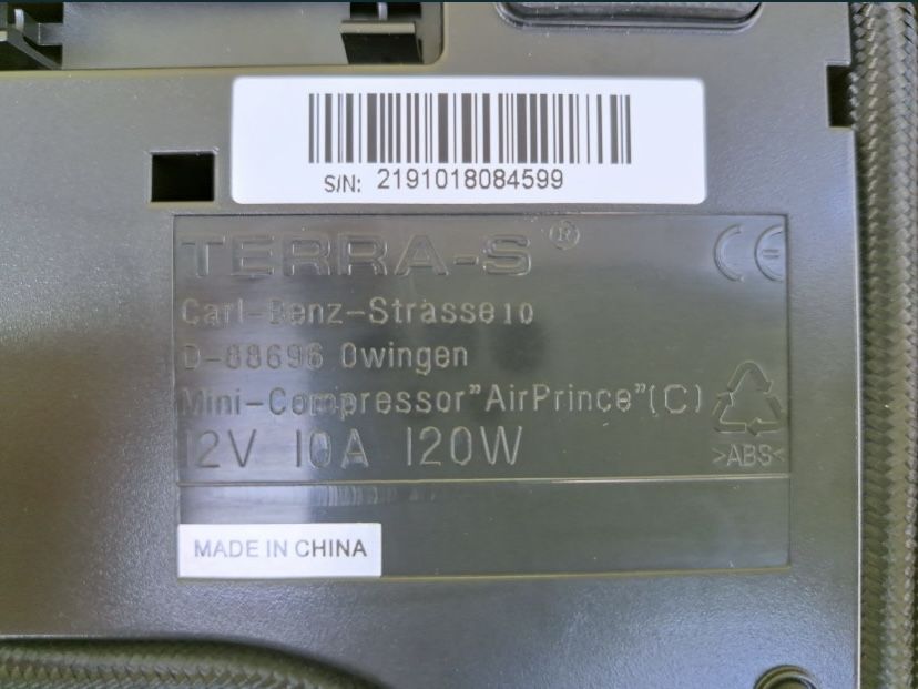 Compresor auto umflat roti kit pana original Toyota 120w