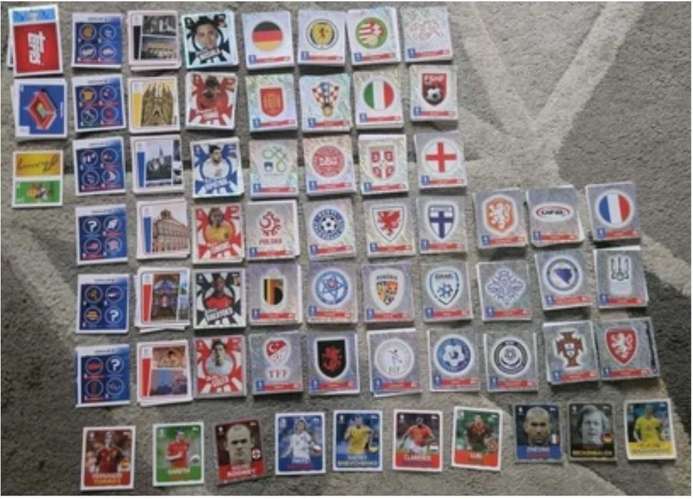 Set stickere complet Topps UEFA EURO 2024 Germania 686 buc