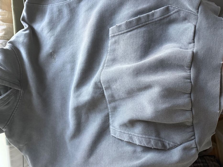 худи темно серое pull bear