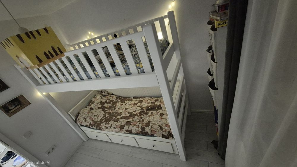 Pat copii supraetajat sau simplu