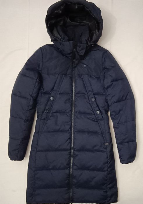 G-STAR RAW Whistler Hedley Coat Jacket оригинално яке XS зимно дълго яке с качулка